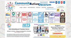 Desktop Screenshot of communityactiondacorum.org